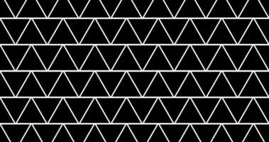 Triangle pattern background. Black and white geometric texture. vector