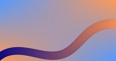 Colorful background with dynamic waves illustration. Gradient shape line included. vector
