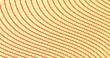 Abstract background with wavy lines. illustration. Yellow and orange colors. vector