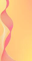 Abstract background with wavy lines illustration for design element vector