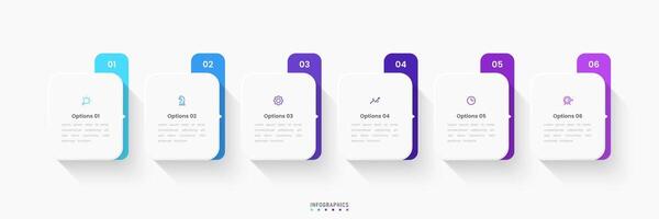 Infographic label design template with icons and 5 options or steps. Can be used for process, presentations, workflow layout, banner, flow chart, info graph. vector