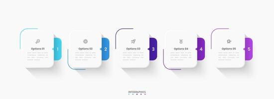 Infographic label design template with icons and 6 options. Can be used for process diagram, presentations, workflow layout, flow chart, info graph. vector