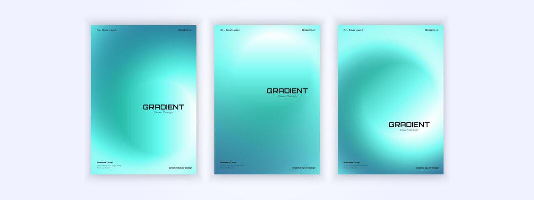 Abstract gradient cover background