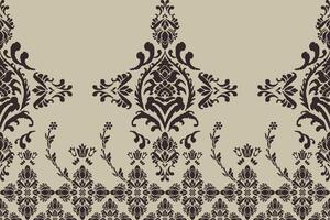 Elevate your creative projects with this intricate damask pattern file vector