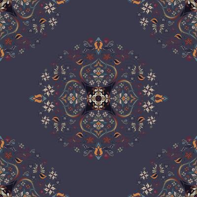 Add elegance and charm to your projects with this versatile damask pattern.