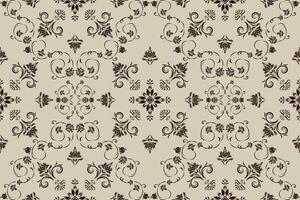 This intricate damask file is perfect for adding luxury to any design. vector
