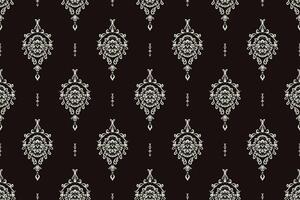 damask seamless pattern. Elegant luxury texture for wallpapers, backgrounds and page fill. vector