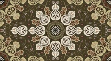 touch of sophistication to your work with this intricate damask pattern file vector