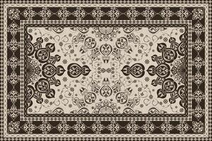Seamless pattern in the style of the Baroque. vector