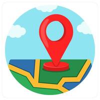 Map and route vector