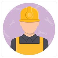 Architect icon concept vector