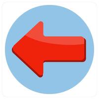 Left Arrow and arrow vector