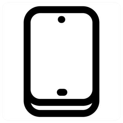 Smartphone and device in black color
