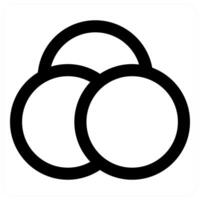 Network and connectivity icon concept in black color vector