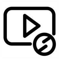 Prohibited and ban icon in black color vector