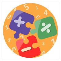 Calculation and math vector