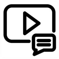 Message and notification in black color vector
