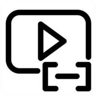 and media in black color vector