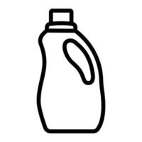 Fabric Softener Line Icon Design vector