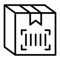 Scan Line Icon Design vector