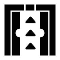 Open Line Icon Design vector