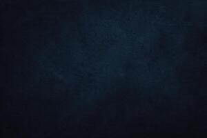 Dark Blue Grunge Texture Background with Rough Concrete Wall Surface and Copy Space for Banners photo