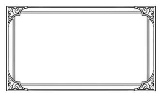 A frame of flowers embracing abstract shapes. vector