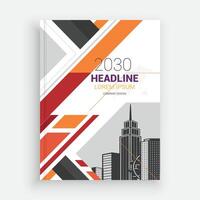 Cover designs must be clear and informative. vector