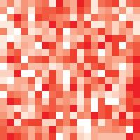 Red Pixelated Abstract Art Pattern vector