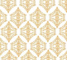 An orange and white pattern with a design vector