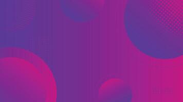 Colorful abstract gradient background with circles and patterns in purple pink and blue tones for design vector
