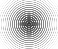 Circle sound wave pattern vector