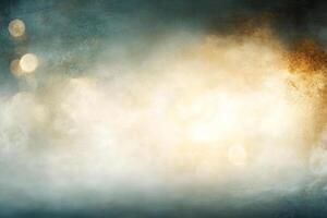 Abstract background with fog and light photo