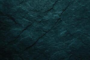 Blue Green Stone Background with Underwater Rocky Texture and Close Up of Toned Mountain Surface photo