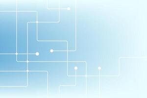 abstract background simple geometric line shape on white and blue background vector