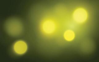 Soft Green Bokeh Light Glow. Nature-Inspired Abstract Background with Warm Tones. Background decoration vector