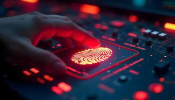 Advanced Interaction With Concentric Circles and Buttons in a Sci-Fi Inspired Design photo