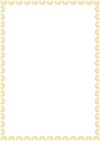 Rainbow frame. empty childish frame for text. Modern Art baby shower graphic vector
