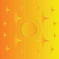 Concentric circles abstract background abstract simple star on yellow circle pattern can be used background vector