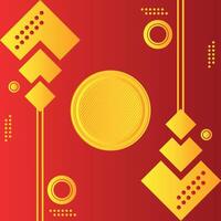 Trendy abstract red orange yellow banner background design. abstract graphic design banner pattern background template illustration vector