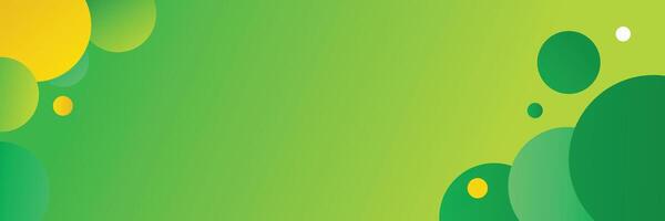 Green Abstract Banner Geometric circle Pattern Ideal for Post, Background, Banner, Ad, Promo, Invitation, Etc vector