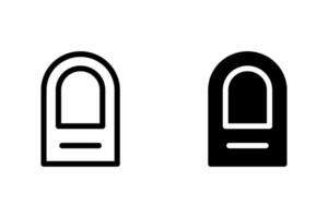 fingernail icon set. Perfect for use in beauty, fashion, and personal care designs. Clean design for easy use and scalability vector