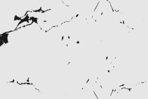a black and white map of the world with a few small dots vector