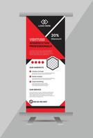 Marketing creative business template and unique business template design vector