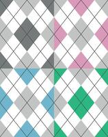 simple classic romb pattern background vector
