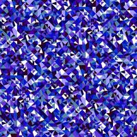 Colorful seamless abstract triangle tile pattern background design in blue tones vector