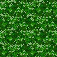 Seamless geometric pattern background - abstract graphic in green tones vector