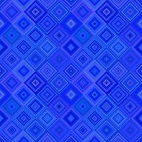 Blue abstract seamless diagonal square pattern background - repeatable illustration vector