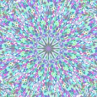 Colorful hypnotic abstract tiled pattern mosaic background design vector