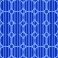 Abstract seamless pattern - blue circle background design vector